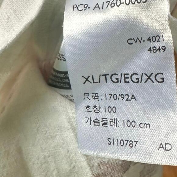 Dockers Women’s Classic Cotton-Linen Camp Collar Short Sleeve Shirt | Size XL - Picture 4 of 10